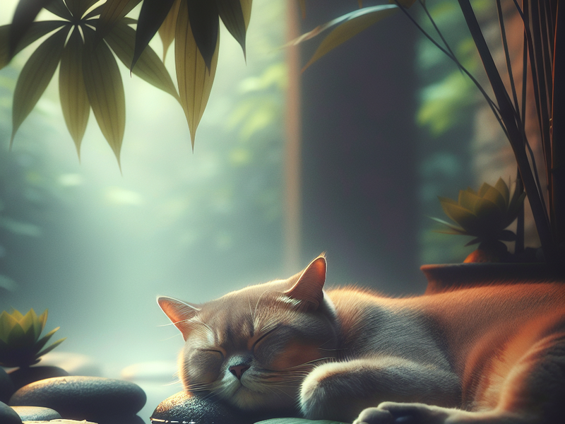 alt image of a serene cat - GATIFICAÇÃO RELFE