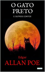 capa do livro de Allan Poe - o gato preto